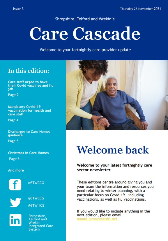Care Cascade 3 front page