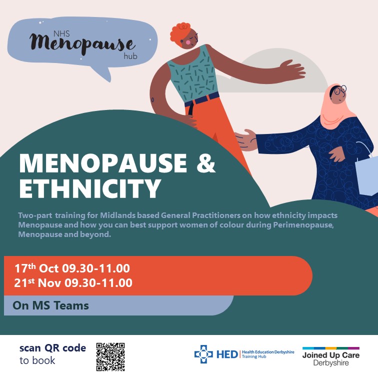Poster GP Sessions 002 Menopause and Ethnicity