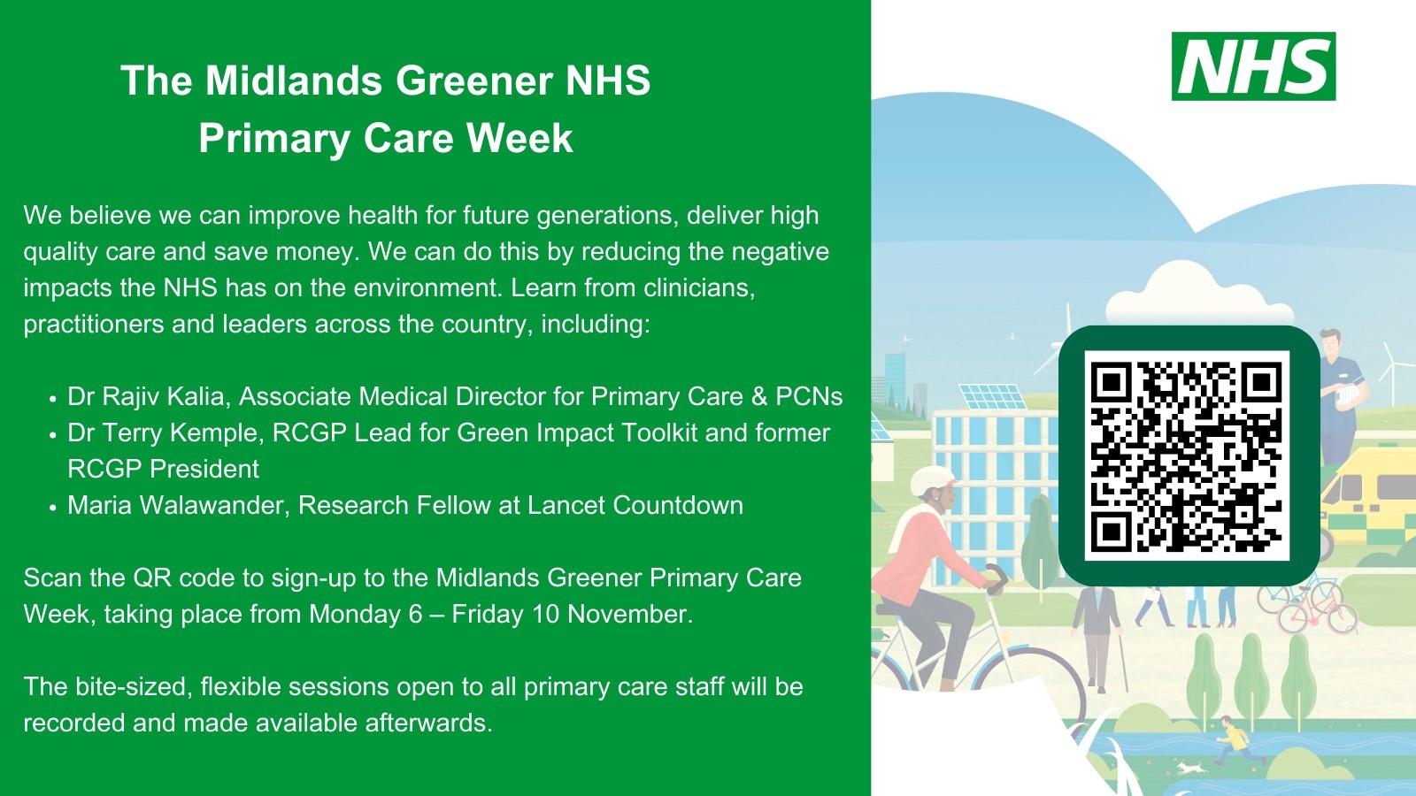 The Midlands Greener NHS Primary Care Week